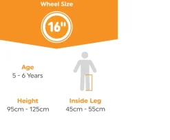 Ken Black 16 Inch Moto X Bike| Bikes & Bike Accessories