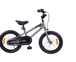Ken Black 16 Inch Royalbaby FS-7 Bike in Silver| Bikes & Bike Accessories