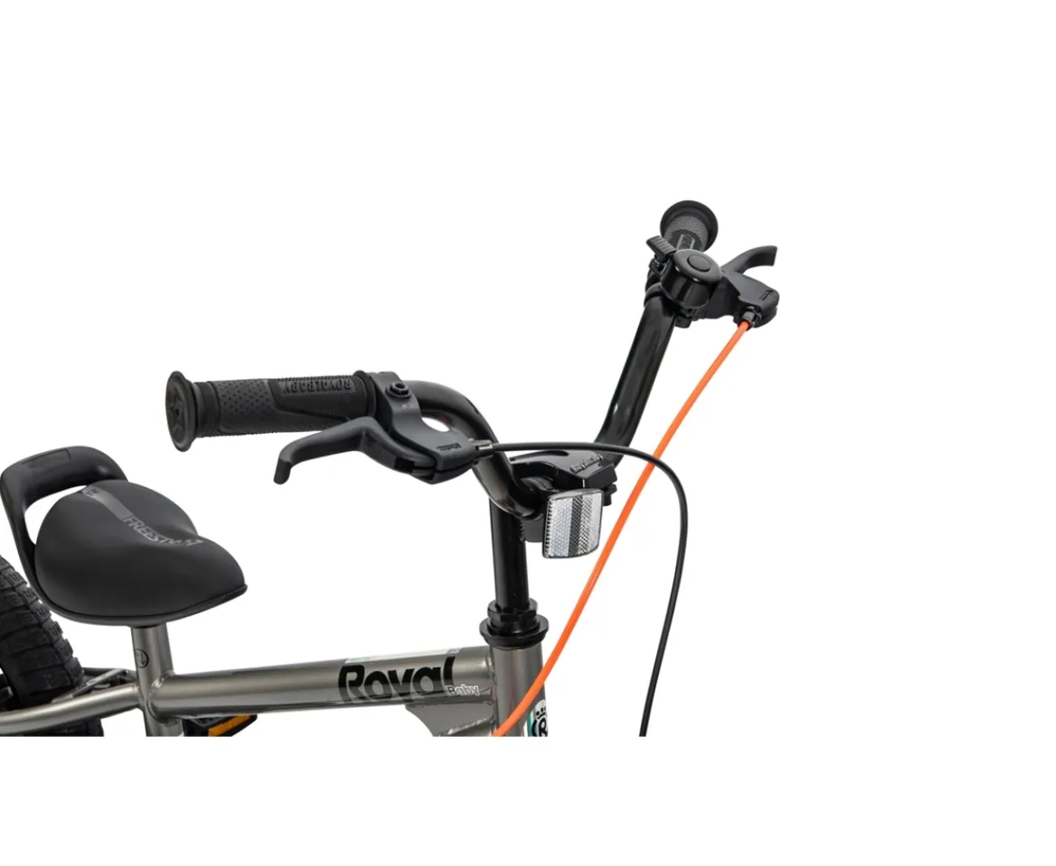 Ken Black 16 Inch Royalbaby FS-7 Bike in Silver| Bikes & Bike Accessories