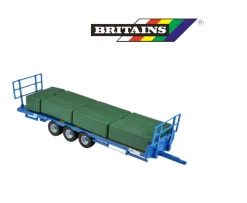 Ken Black 1:32 Kane Bale Trailer| Farm Model Vehicles & Playsets