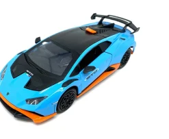 Ken Black 1:32 Lamborghini Huracan STO Pull Back Diecast Car| Building & Vehicle Toys