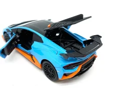 Ken Black 1:32 Lamborghini Huracan STO Pull Back Diecast Car| Building & Vehicle Toys