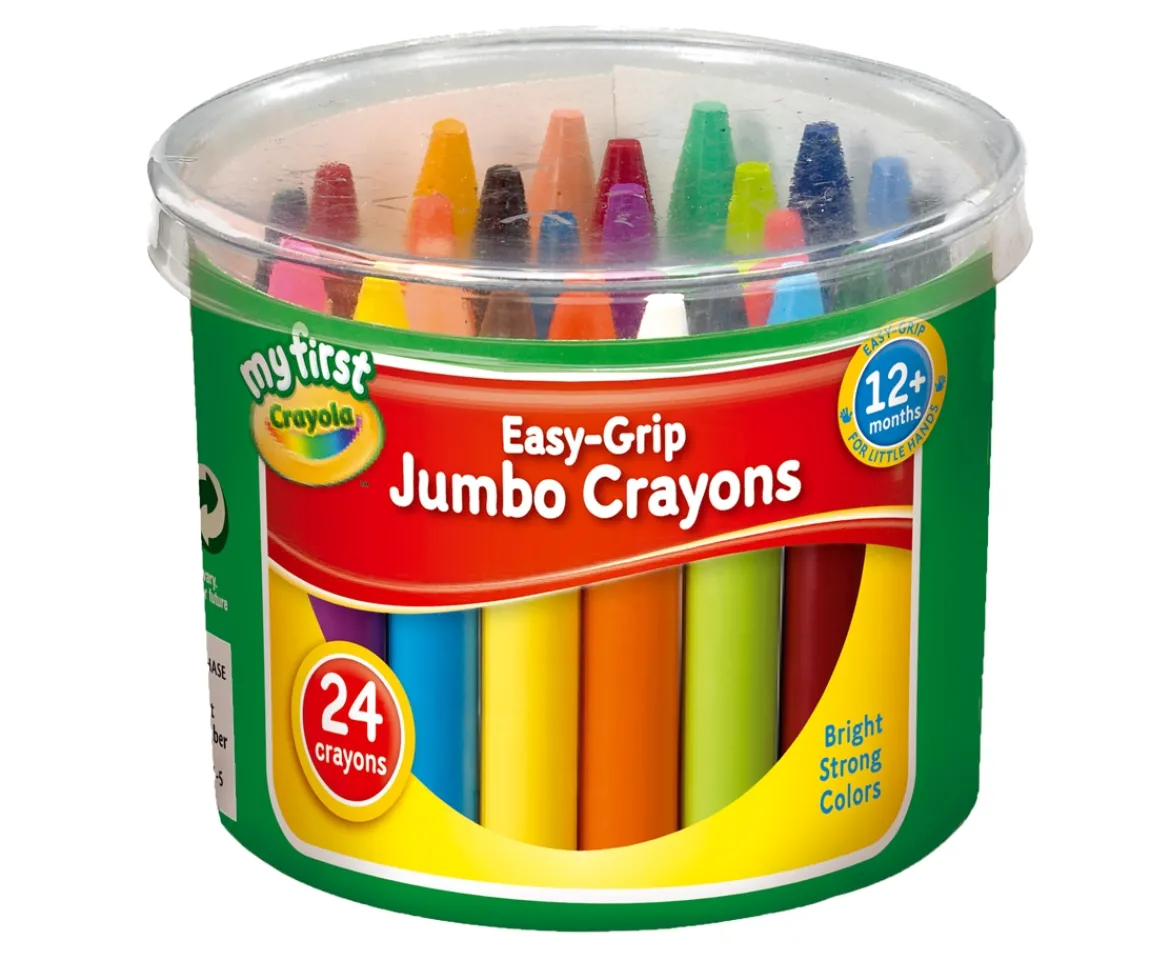 Ken Black 24 My First Crayons| Crayola|Art & Crafts