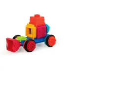 Ken Black 50 Piece Bristle Blocks in Case| Preschool & Electronic Learning