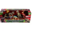 Ken Black 10 Piece Dinosaur Set| Action Figures & Playsets