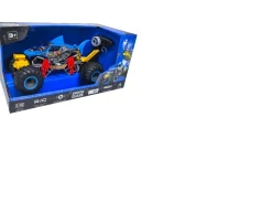 Ken Black 1:10 Shark Race Radio Control Monster Truck with Smoke| Building & Vehicle Toys