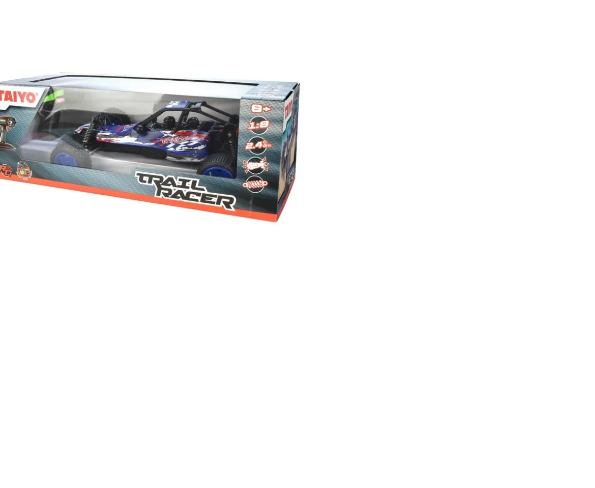 Ken Black 1:8 Taiyo Radio Control Trail Racer in Blue| Building & Vehicle Toys