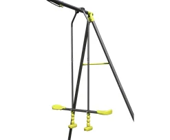 Ken Black 4 Unit Metal Swing Set| Swings & Slides