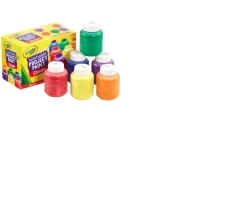 Ken Black 6 Washable Kids Paints| Crayola|Art & Crafts