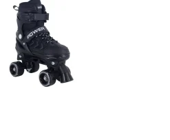 Ken Black Adj Quad Skate Black S  (13-2)| Roller Skates