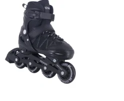 Ken Black Adjustable Inline Skate Black 5-7| Roller Skates