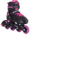 Ken Black Adjustable Inline Skate Pink Black 2-4| Roller Skates