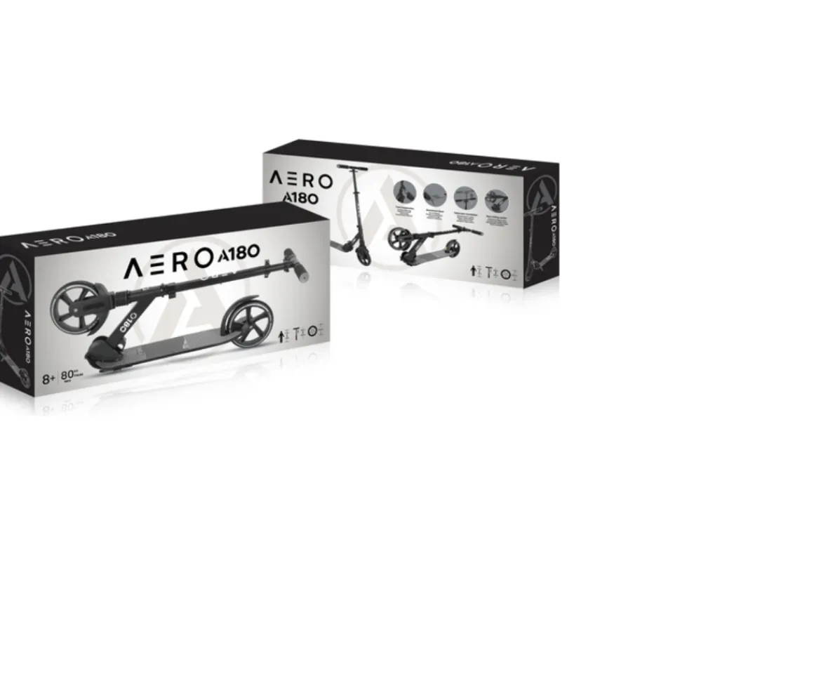 Ken Black Aero A180 Kick Scooter| Scooters