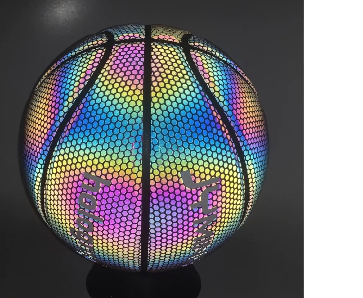 Ken Black Arena Sports Size 7 Holographic Basketball| Sports