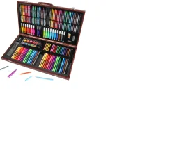 Ken Black Art Studio 180 Piece Wooden Junior Art Set| Art & Crafts