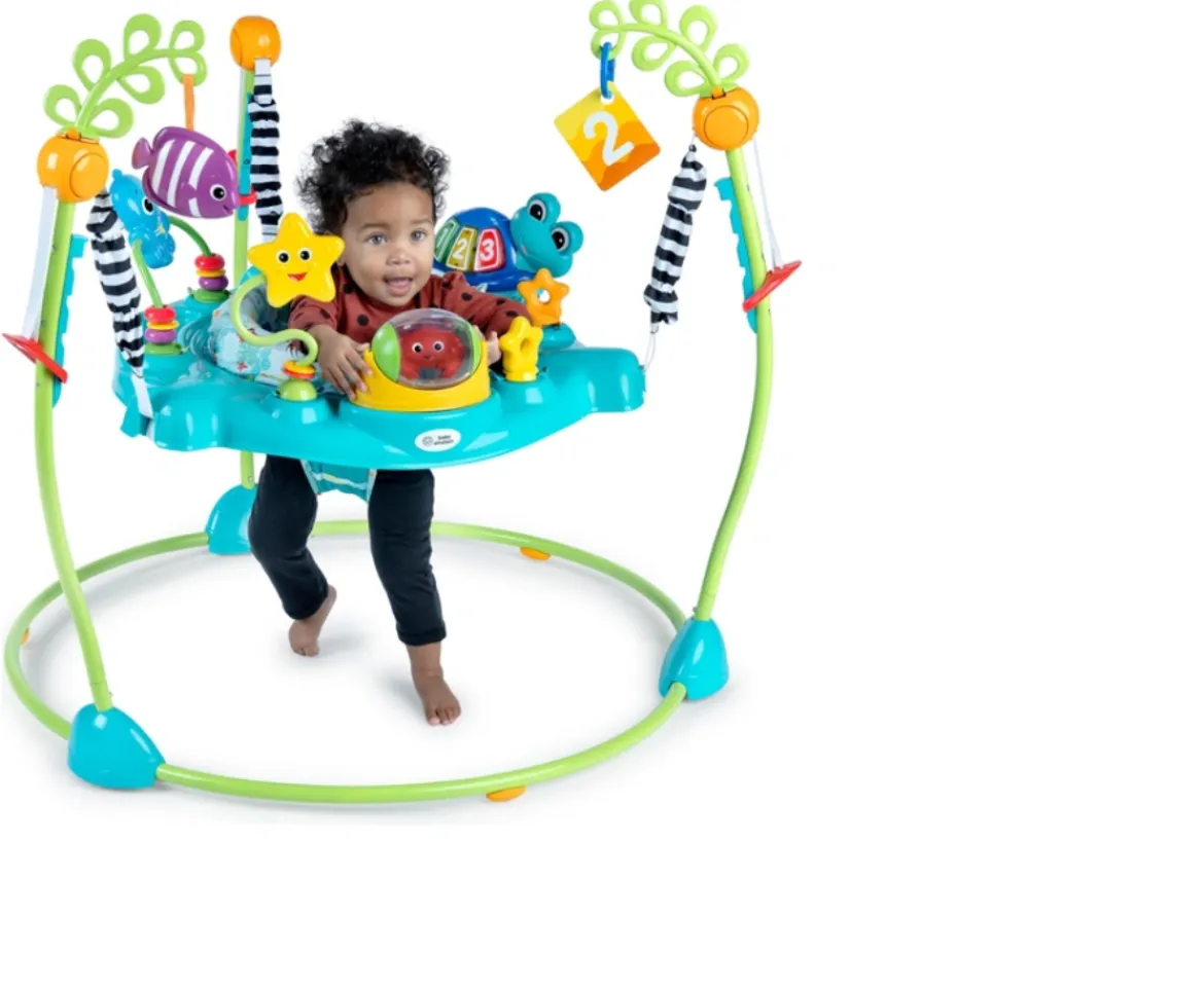 Ken Black Baby Einstein Ocean Explorers 2-in-1 Activity Jumper| Baby Play