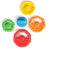 Ken Black Baby Einstein Stack & Teethe Multi-Textured Teether Toy| Baby Play