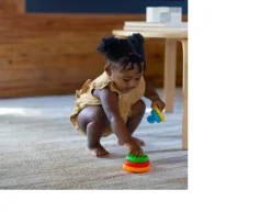 Ken Black Baby Einstein Stack & Teethe Multi-Textured Teether Toy| Baby Play