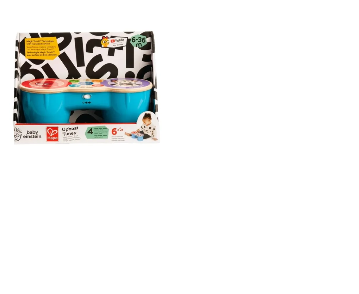 Ken Black Baby Einstein Upbeat Tunes Magic Touch Drum| Preschool & Electronic Learning