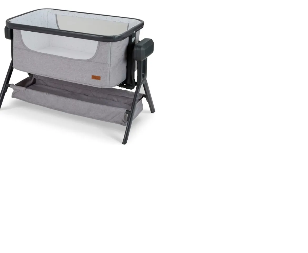 Ken Black Baby Elegance Co Glide Electric Bedside Crib| Nursery Furniture & Bedding