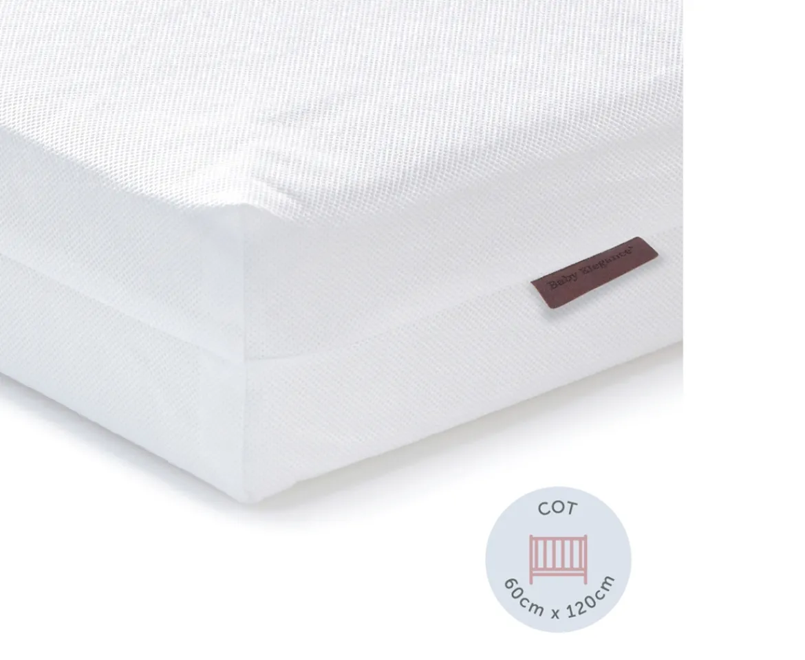 Ken Black Baby Elegance Eco Fibre Cot Mattress| Nursery Furniture & Bedding