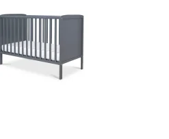 Ken Black Baby Elegance Elle Cot Grey| Nursery Furniture & Bedding