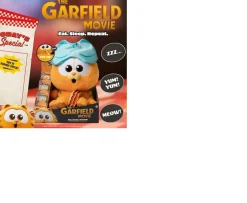Ken Black Baby Garfield 25cm Interactive Plush Toy| Preschool & Electronic Learning