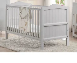 Ken Black Babylo Ella Cot Bed Grey| Nursery Furniture & Bedding