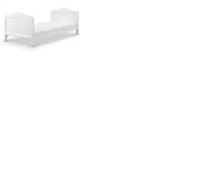 Ken Black Babylo Ella Cot Bed White| Nursery Furniture & Bedding