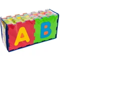 Ken Black Big Steps 36 Piece Alphabet and Number Puzzle Foam Play Mat| Preschool & Electronic Learning