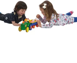 Ken Black Bigs Steps Play Old MacDonald Tractor & Trailer| Preschool & Electronic Learning|Farm Model Vehicles & Playsets