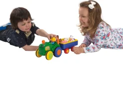 Ken Black Bigs Steps Play Old MacDonald Tractor & Trailer| Preschool & Electronic Learning|Farm Model Vehicles & Playsets