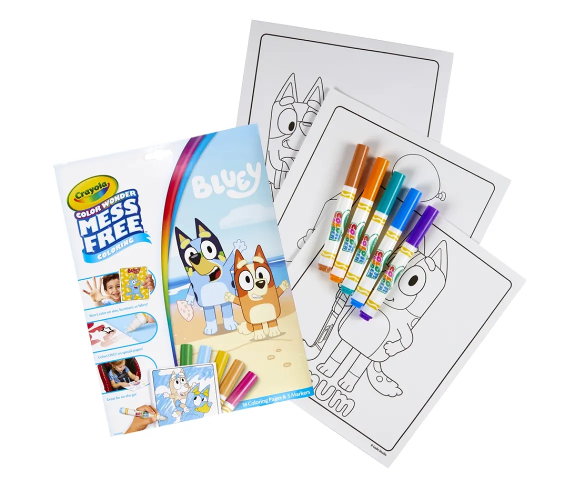 Ken Black Bluey Color Wonder| Crayola|Art & Crafts