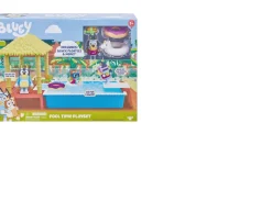 Ken Black Bluey Pool Time Fun Playset| Preschool & Electronic Learning