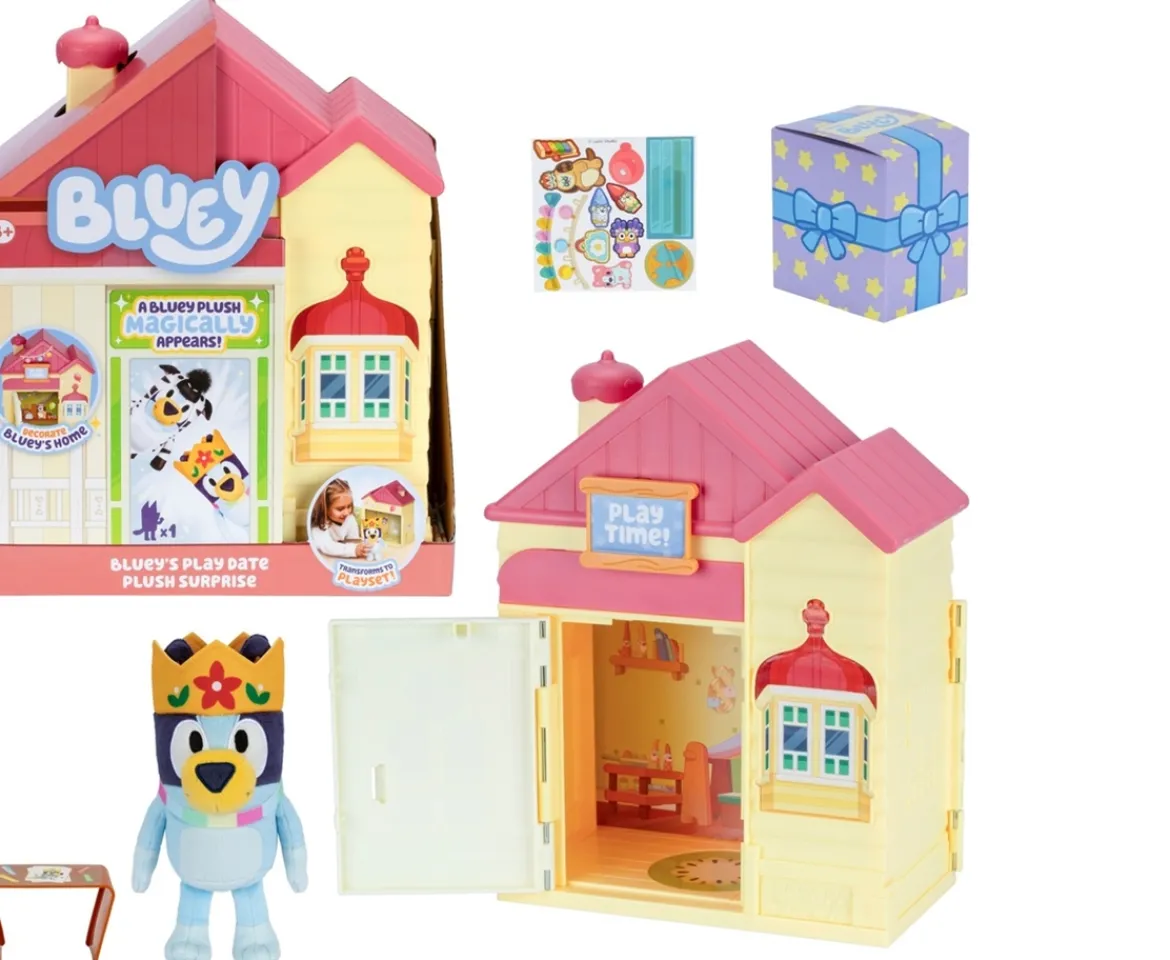 Ken Black BLUEY S11 BLUEY'S PLAYDATE PLUSH SURPRISE| Preschool & Electronic Learning