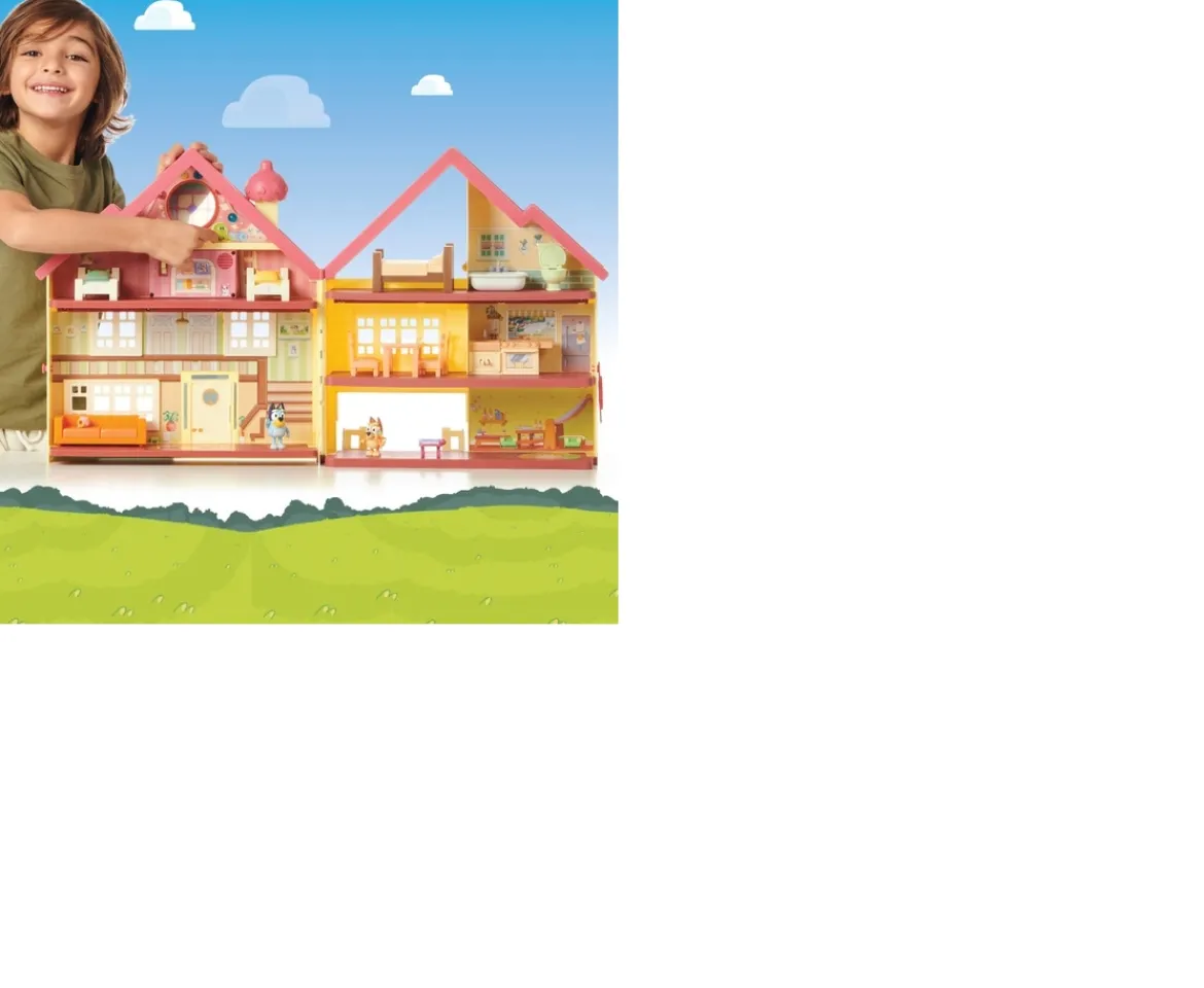 Ken Black Bluey Ultimate Lights & Sounds Playhouse| Preschool & Electronic Learning