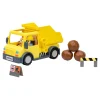 Ken Black Bluey's Dump Truck With Exclusive Hard-Hat Bluey and Muddy Bingo Figures| Preschool & Electronic Learning