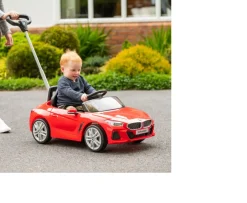 Ken Black BMW Z4 Roadster Push Car| Pedal & Foot To Floor Ride Ons