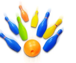 Ken Black Bowling Pins Set| Garden Games