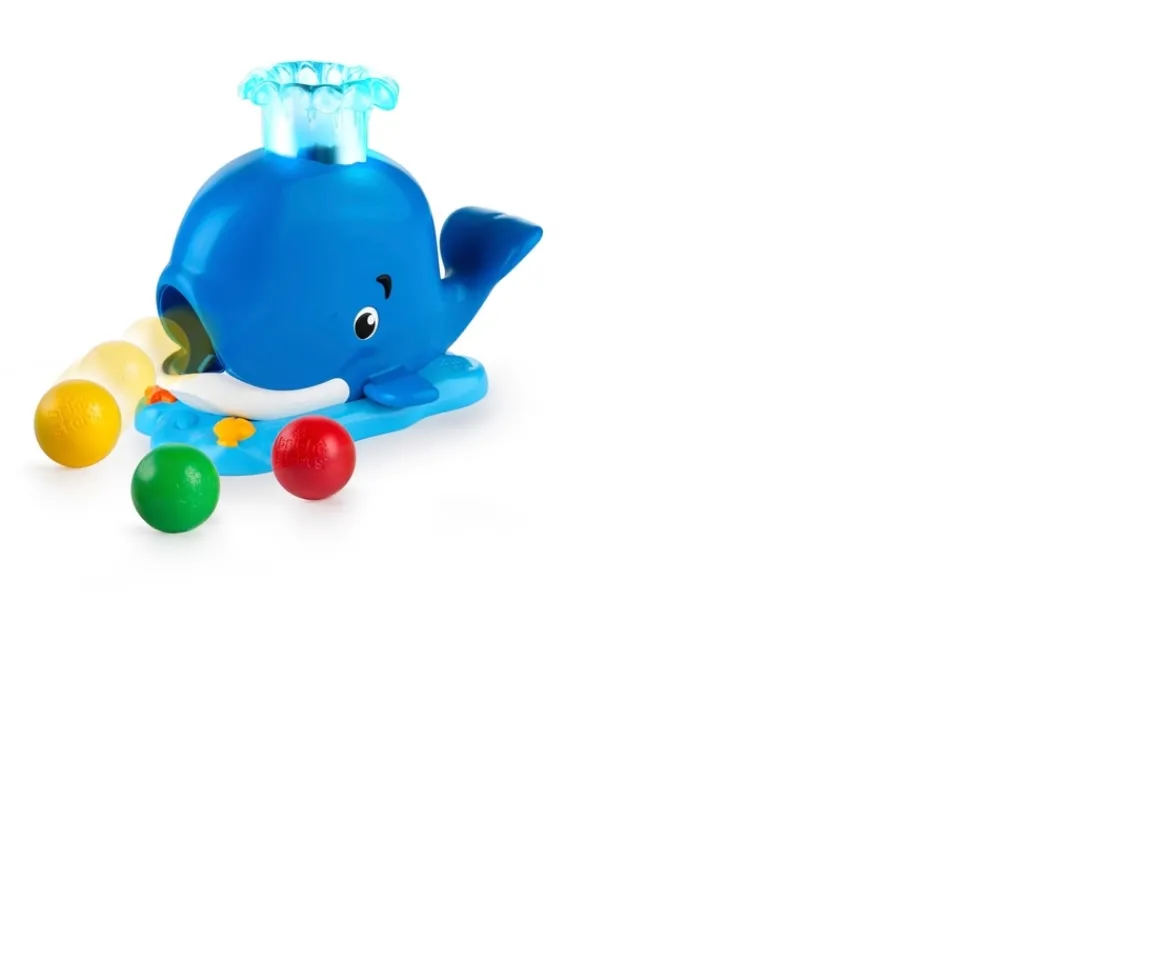 Ken Black Bright Starts Having a Ball Silly Spout Whale Popper| Preschool & Electronic Learning