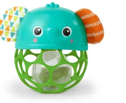 Ken Black Bright Starts Oball Giggle Glow Elephant Peg Toy| Baby Play