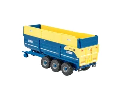 Ken Black Britains - Kane Tri-Axel Halfpipe Silage Trailer| Farm Model Vehicles & Playsets