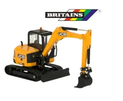 Ken Black Britains 1:32 Midi Excavator| Farm Model Vehicles & Playsets|Action Figures & Playsets