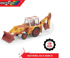 Ken Black Britains JCB 3C Mark III| Action Figures & Playsets