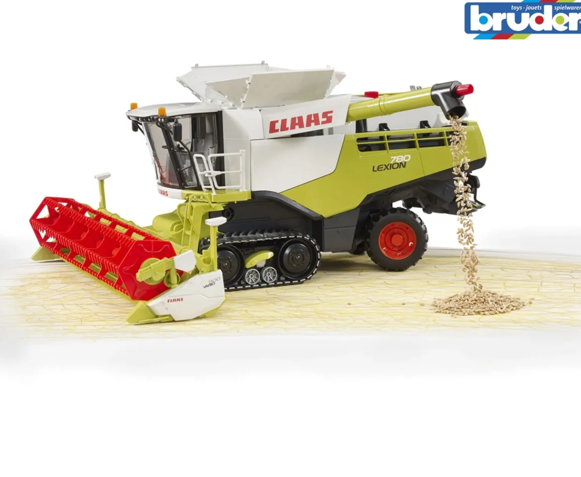 Ken Black Bruder 1:16 Claas Lexion 780 TERRA Tracked Combine| Bruder|Farm Model Vehicles & Playsets