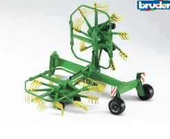 Ken Black Bruder 1:16 Krone Dual Rotary Wind Rower| Bruder|Farm Model Vehicles & Playsets