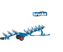 Ken Black Bruder 1:16 Lemken Semi-mounted Revserable Plough| Bruder|Farm Model Vehicles & Playsets