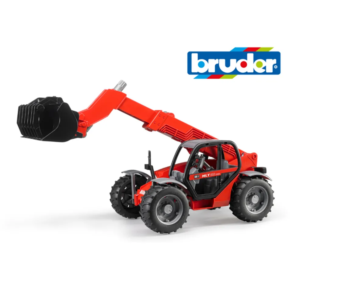 Ken Black Bruder 1:16 Manitou Telescopic Loader MLT633| Bruder|Farm Model Vehicles & Playsets