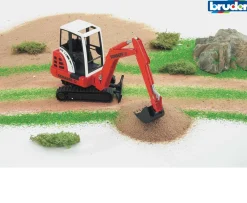 Ken Black Bruder 1:16 Schaeff Mini Excavator| Bruder|Farm Model Vehicles & Playsets