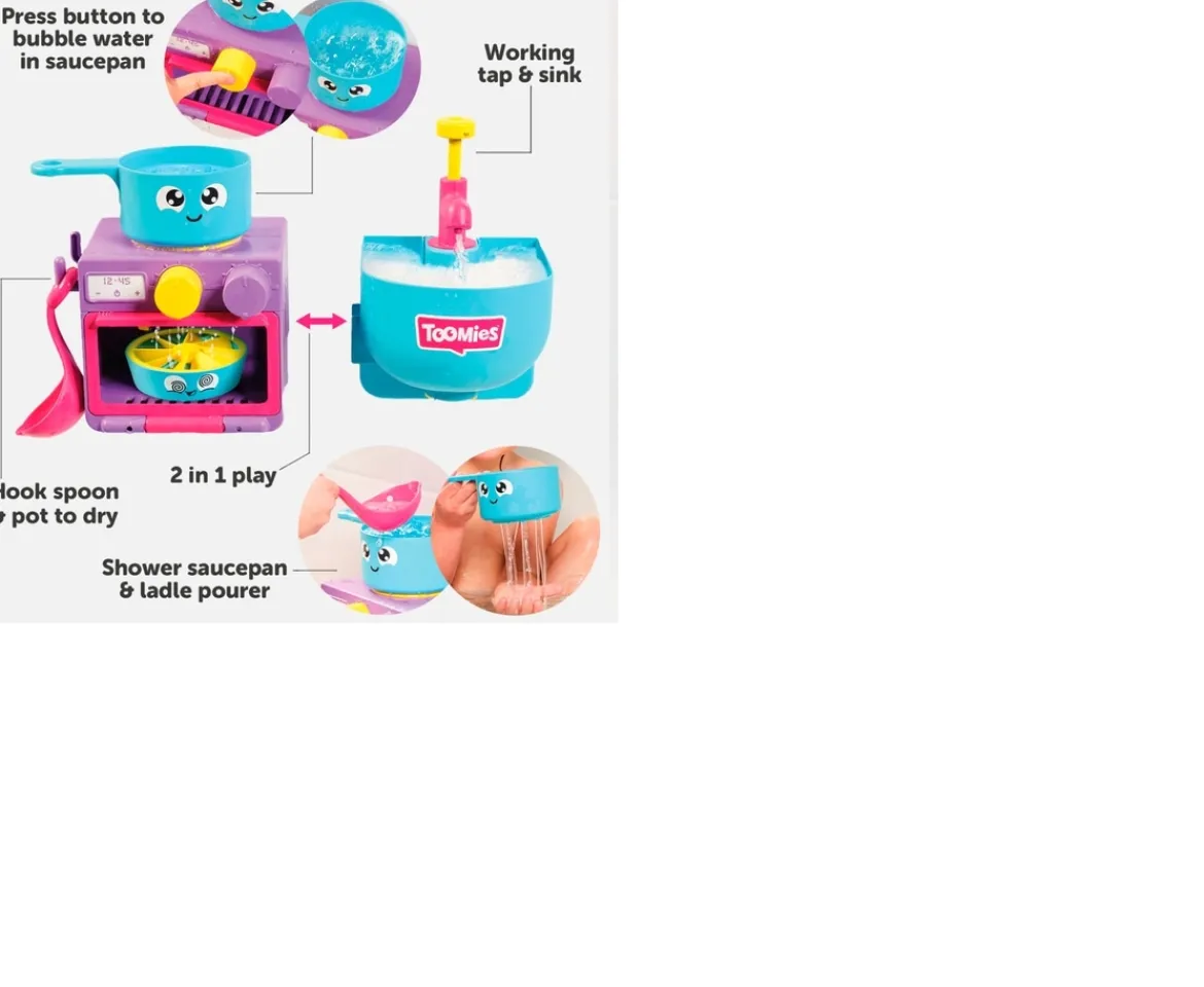 Ken Black Bubble & Bake Bathtime Kitchen| Preschool & Electronic Learning